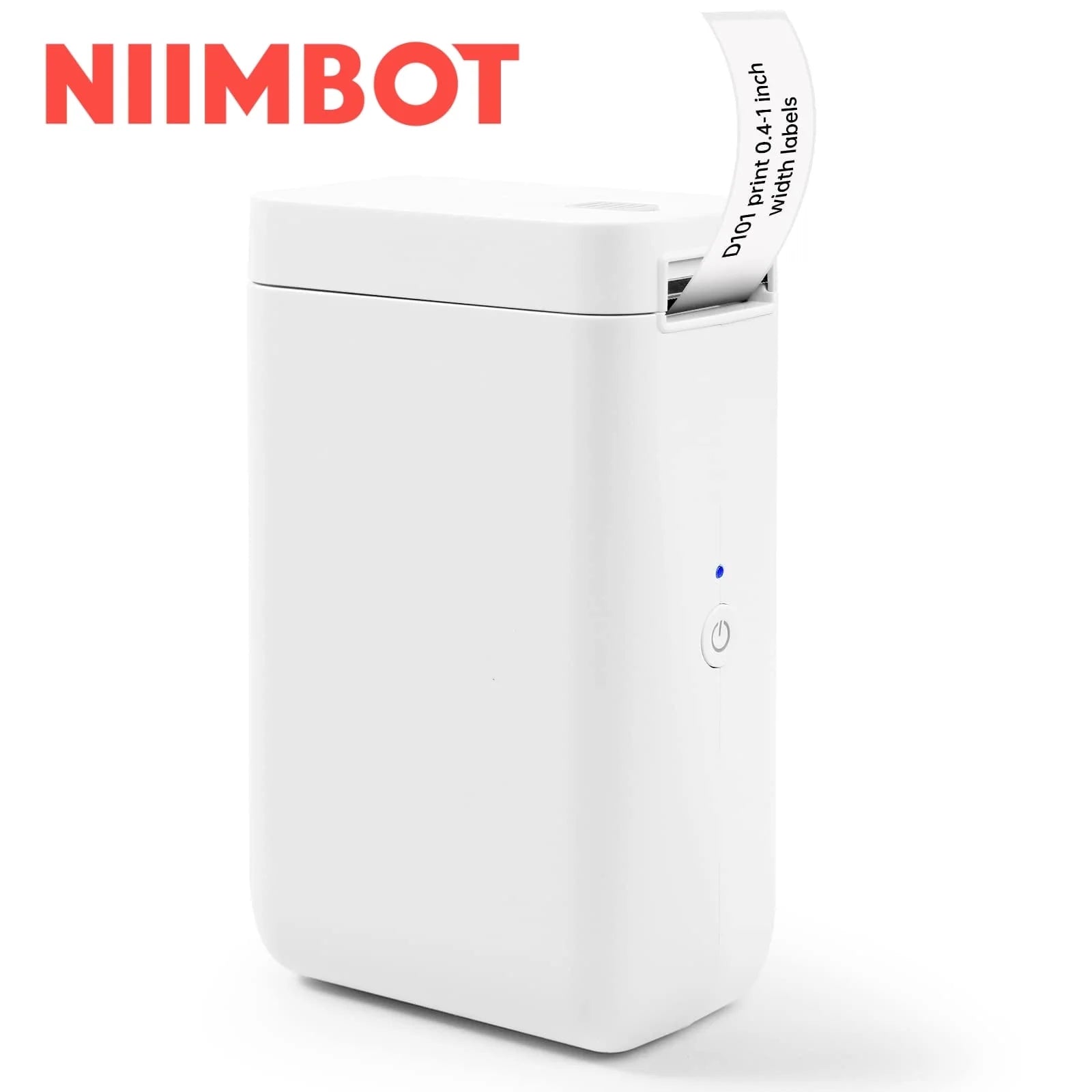 Label Maker D110 Portable Label Printer Inkless Labeler Sticker Bluetooth Label Maker Machine